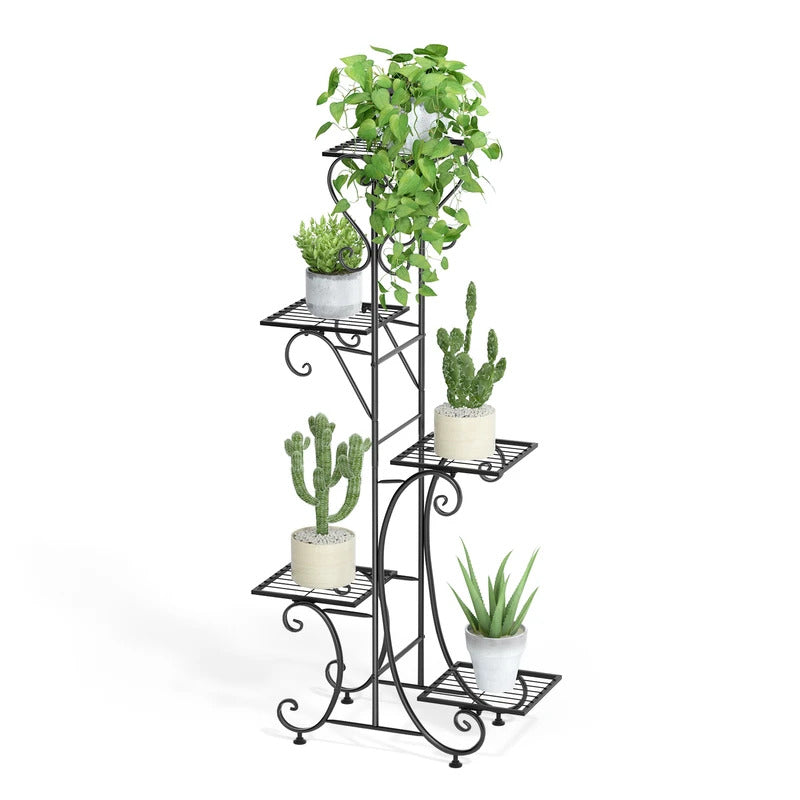 5 Tier Plant Stand 5 Tier Outdoor Garden  Flower Pots Holder - Image 5