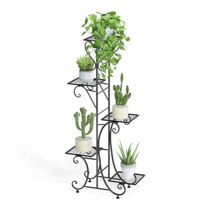 5 Tier Plant Stand 5 Tier Outdoor Garden  Flower Pots Holder - Image 5