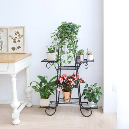 7 Tier Plant Stand Large Outdoor Multilayer Potted Planters Display - Image 1