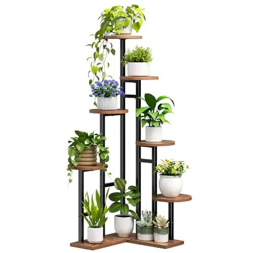 5 Tier Plant Stand Corner Plant Stand Indoor Vertical - Image 3