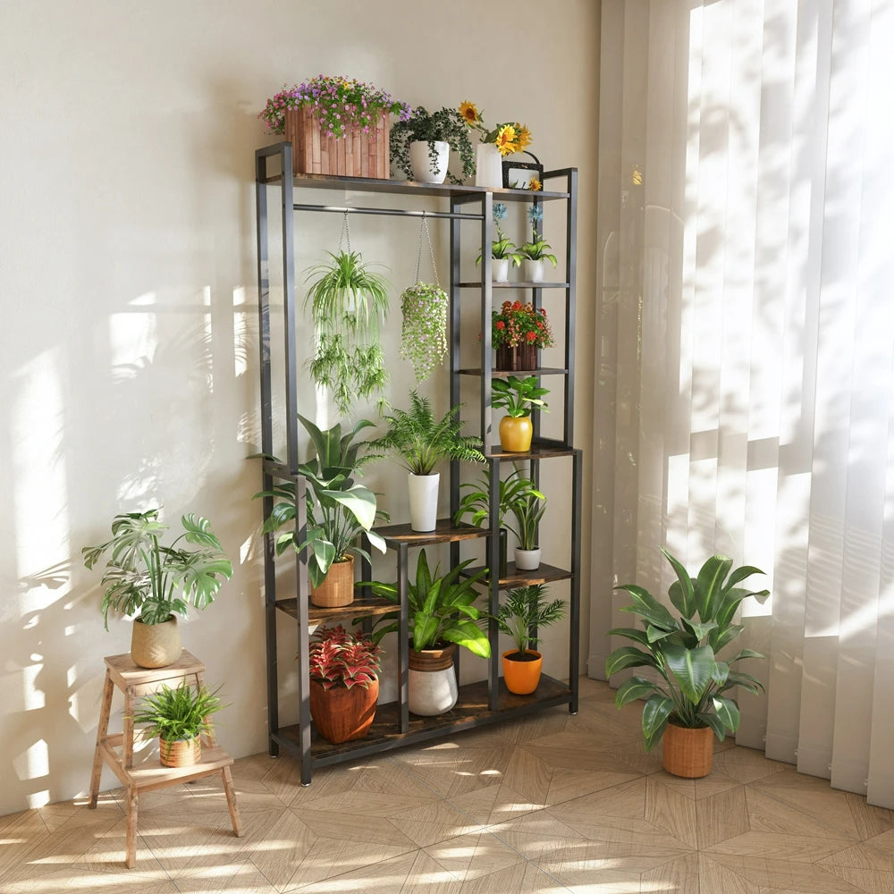 7 Tier Plant Stand Ladder Plant Rack Storage Shelf - Image 8