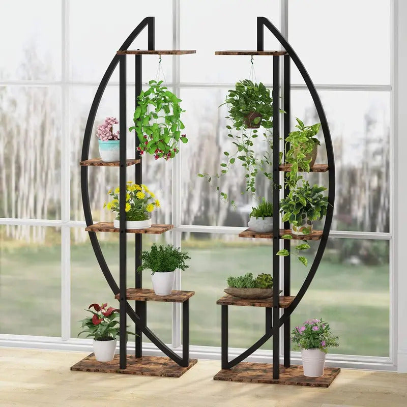 5 Tier Plant Stand Rack Indoor Garden Balcony Home - Image 4