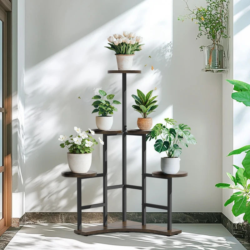5 Tier Plant Stand  Flower Display Rack Organizer - Image 5