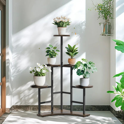 5 Tier Plant Stand  Flower Display Rack Organizer - Image 5