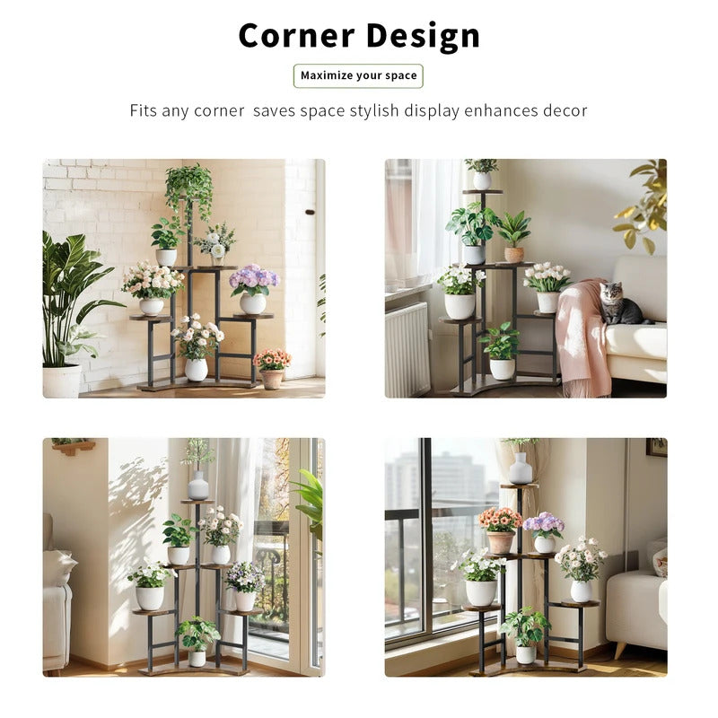 5 Tier Plant Stand  Flower Display Rack Organizer - Image 4