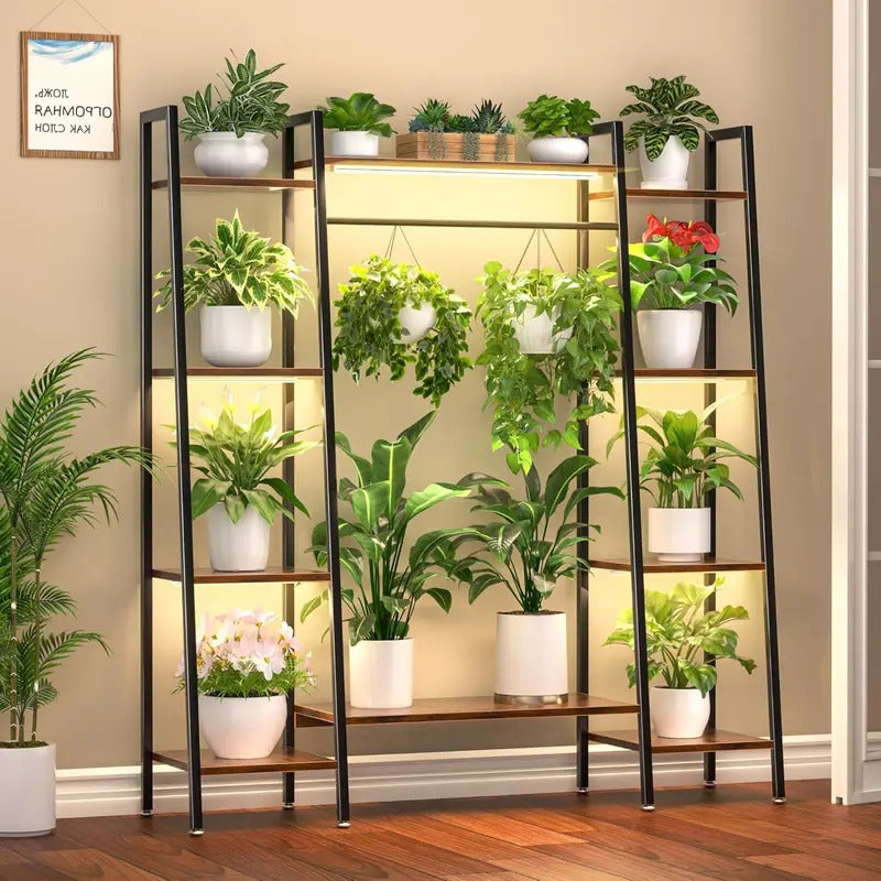 6 Tier Plant Stand Corner Display Rack for Living Room - Image 1