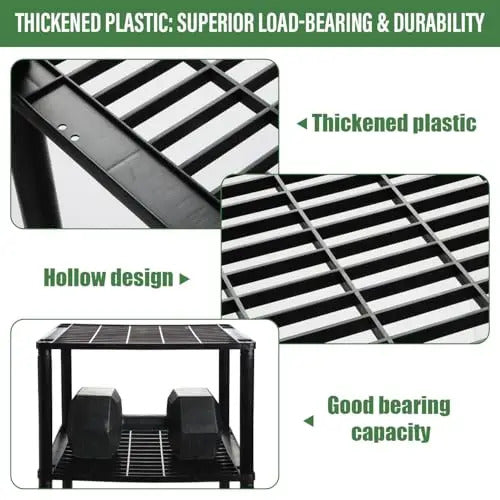 5 Tier Plant Stand Plastic Plant Stand With Ventilated Mesh - Image 5