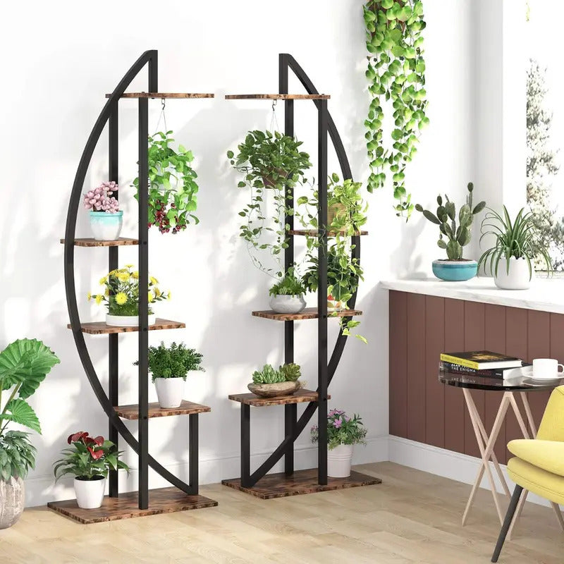 5 Tier Plant Stand Rack Indoor Garden Balcony Home - Image 3