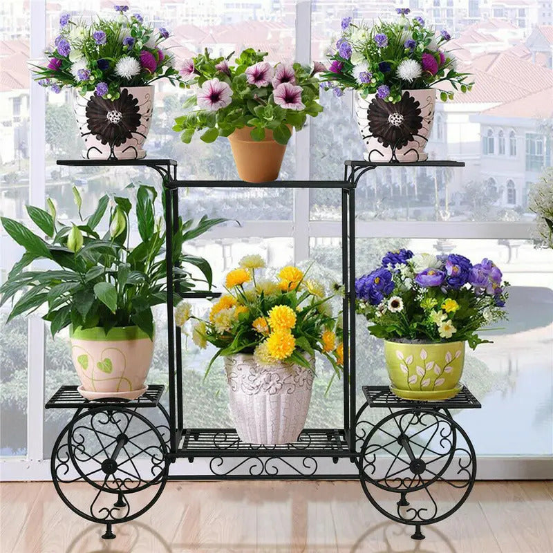 6 Tier Plant Stand Large Metal Plant Stand Indoor 6 Tier Garden - Image 3