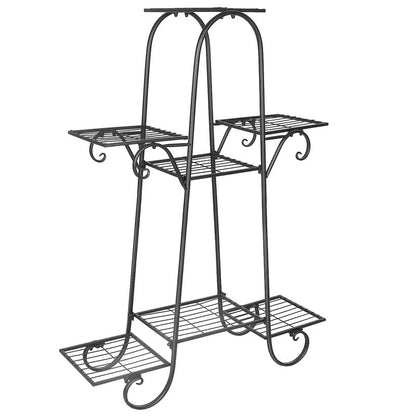 7 Tier Plant Stand Large Outdoor Multilayer Potted Planters Display - Image 4