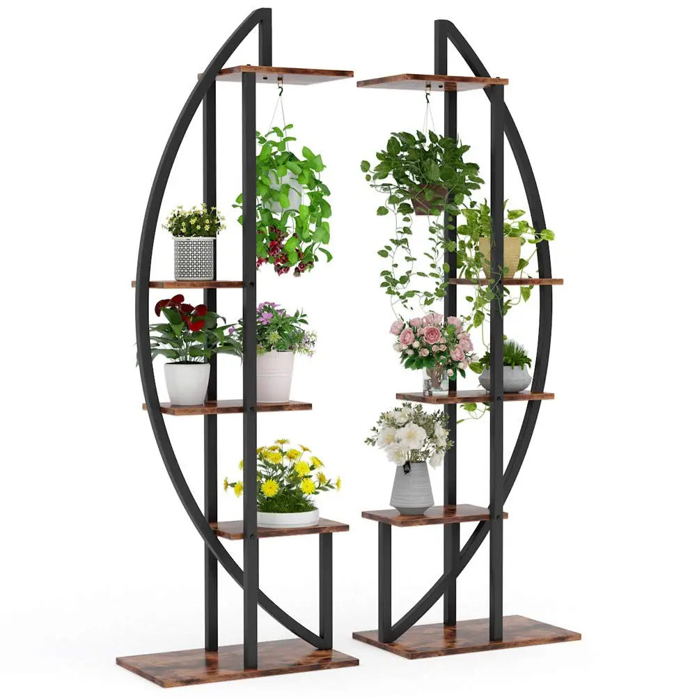 5 Tier Plant Stand Rack Indoor Garden Balcony Home - Image 7