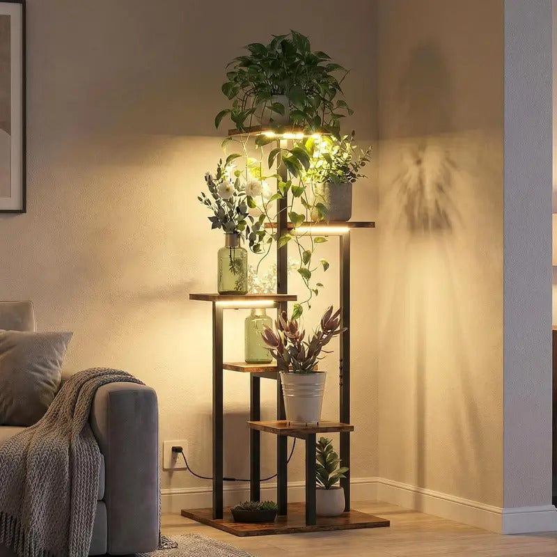 5 Tier Plant Stand Vintage Multi Layer Display Rack - Image 5