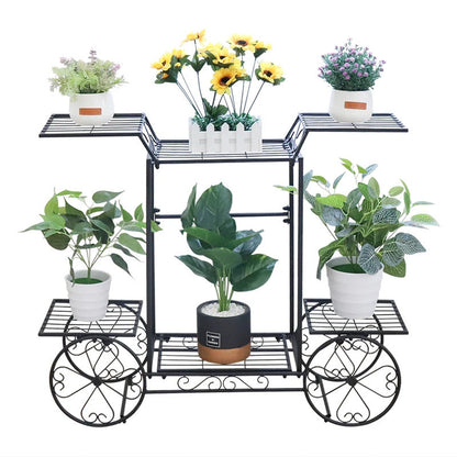 6 Tier Plant Stand Large Metal Plant Stand Indoor 6 Tier Garden - Image 5