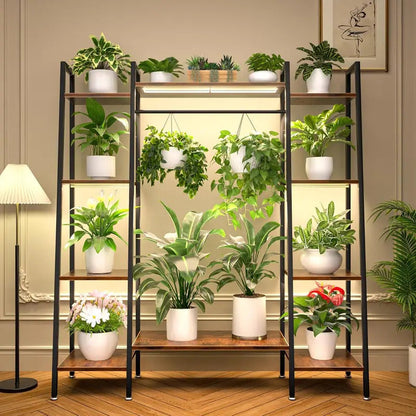6 Tier Plant Stand Corner Display Rack for Living Room - Image 2
