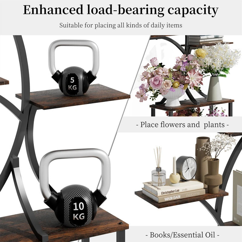 7 Tier Tree Shaped Plant Stand for Patio Additional View