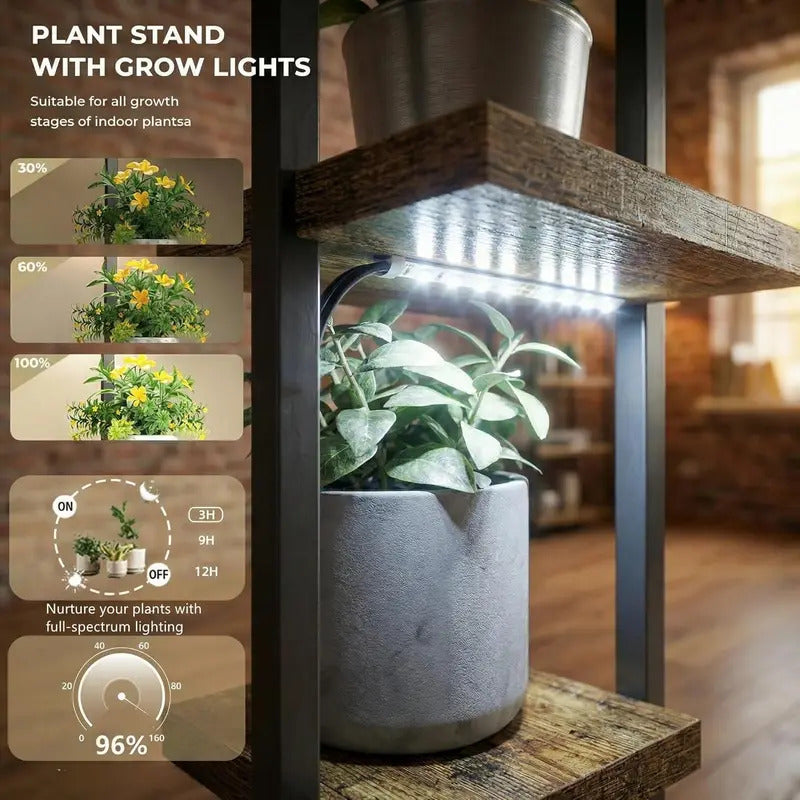 5 Tier Plant Stand Vintage Multi Layer Display Rack - Image 4