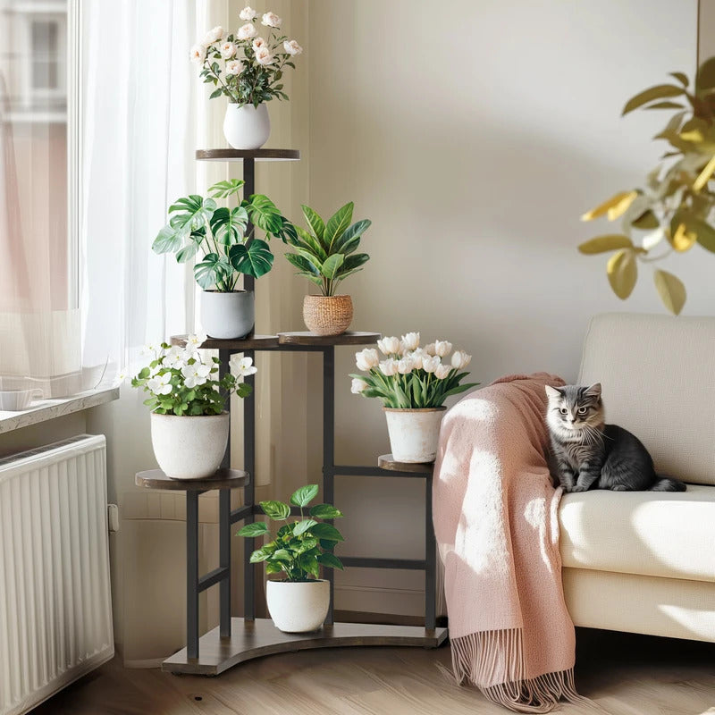 5 Tier Plant Stand  Flower Display Rack Organizer - Image 6