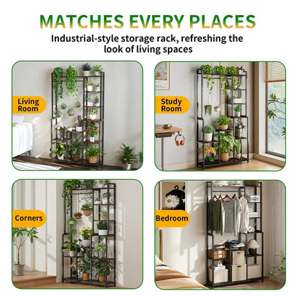 7 Tier Plant Stand Ladder Plant Rack Storage Shelf - Image 4