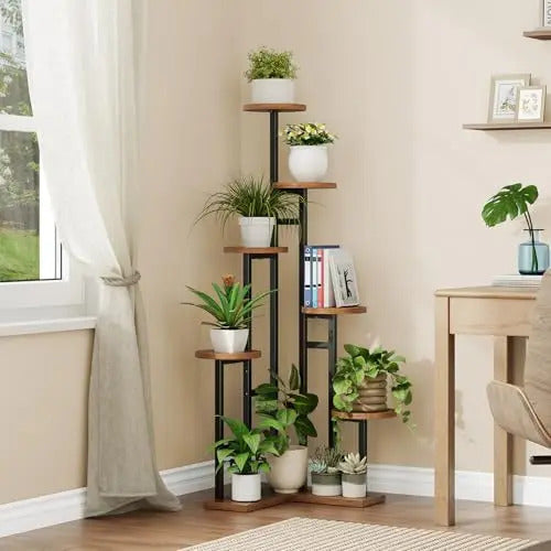 5 Tier Plant Stand Corner Plant Stand Indoor Vertical - Image 5