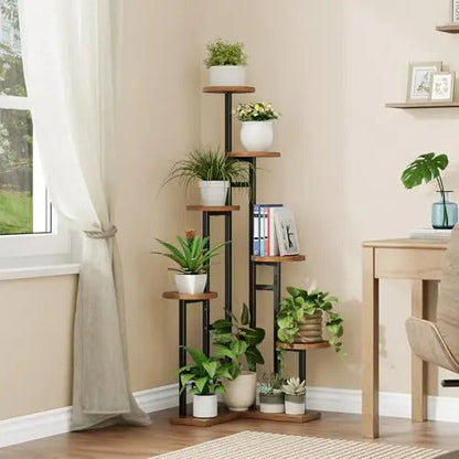 5 Tier Plant Stand Corner Plant Stand Indoor Vertical - Image 5